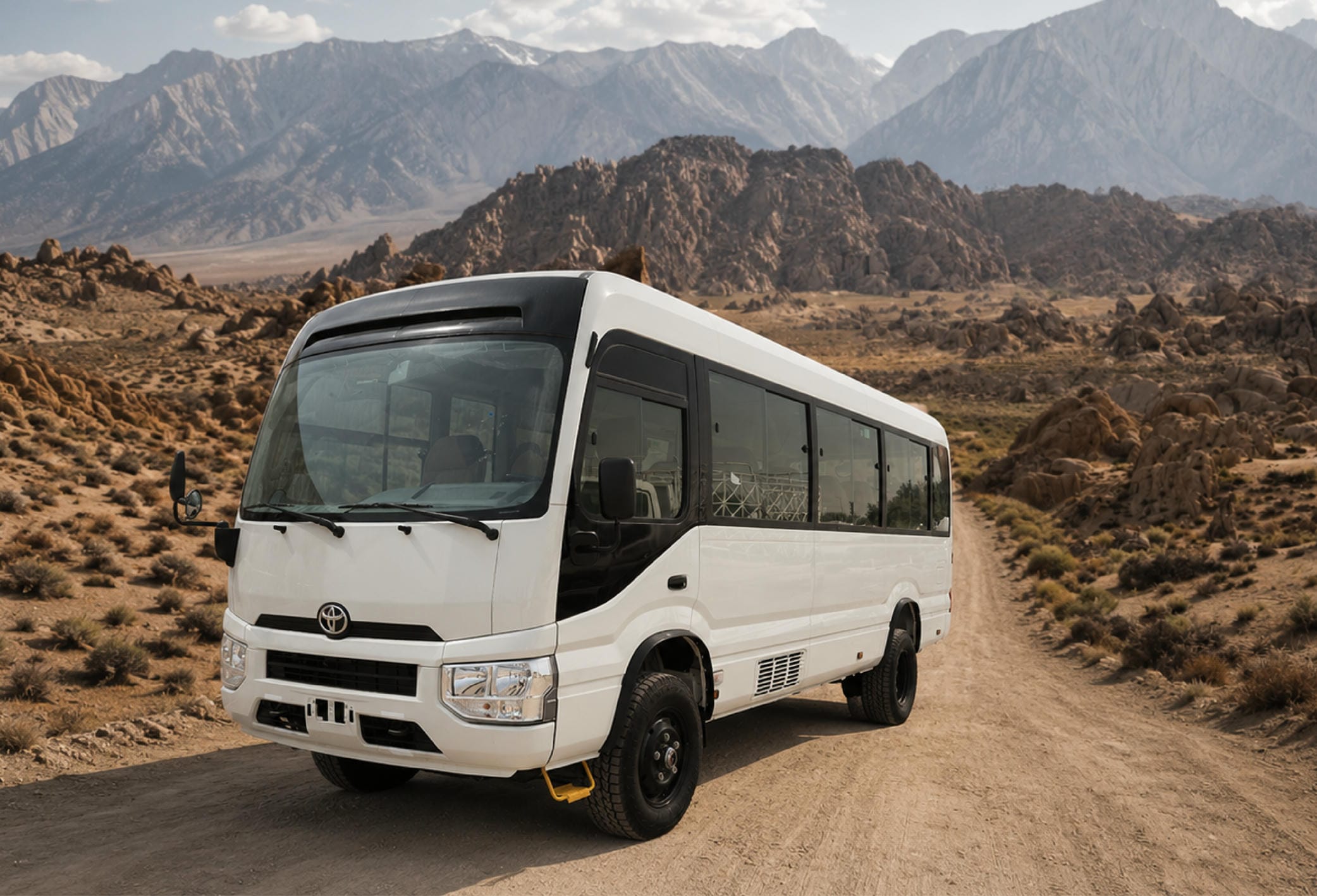 Case Study: Reimagining the Toyota Coaster with DAW’s 4×4 Conversion